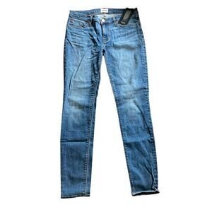 HUDSON denim blue jeans light distressing NWT Sz 27